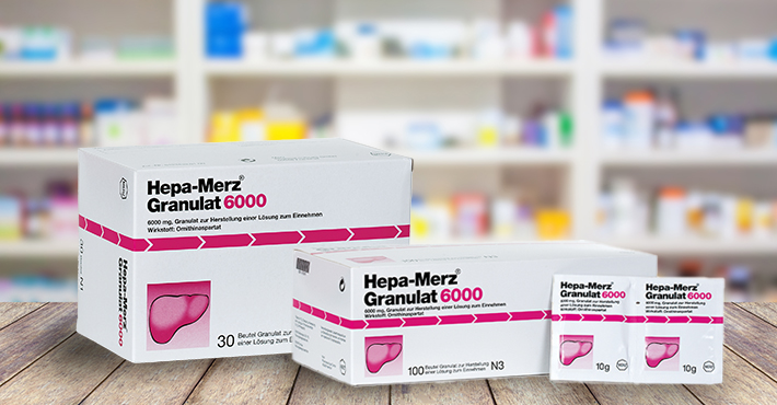 Hepa-Merz® Granulat – zur Unterstützung der Leberentgiftung bei chronischen Lebererkrankungen